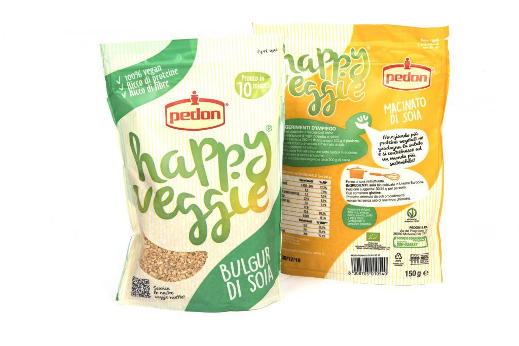 Happy Veggie, il pack.